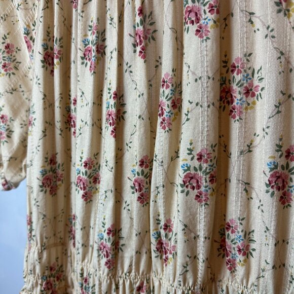 Christy Dawn Floral Maxi Dress in Cream and Pink - Picture 11 of 16